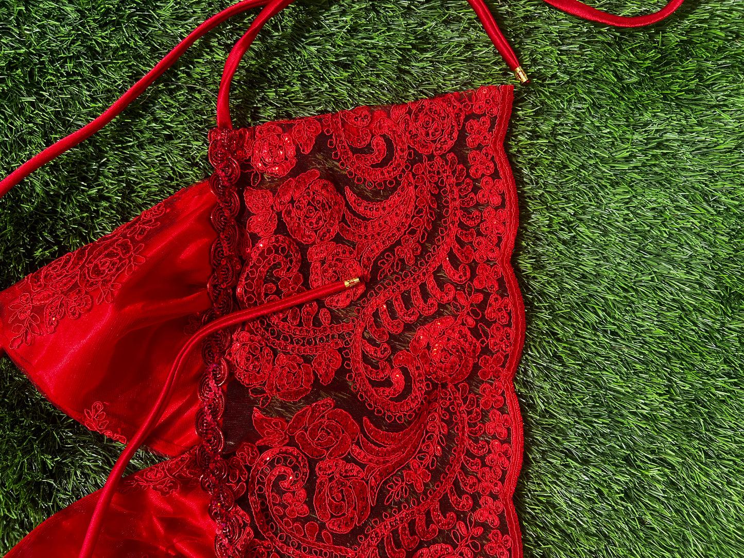 Crimson Crush Halter Top